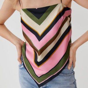 Zara Tie Back Bandana Top